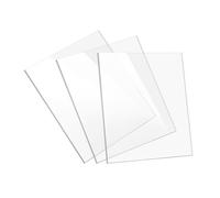 WOFDALY Lámina Acrílica Transparente 5mm Panel Plástico para Letreros Expositores Proyectos Marcos de Fotos Cubierta Protectora Grabado Láser DIY