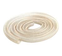 WOFDALY Manguera De Aspiración De Poliuretano 1 Metro Fuerte Y Resistente Espesor De Pared 0,93 Mm para Extracción De Polvo, Humos, Carpintería Y Ventilación,Inner Diameter: 100mm