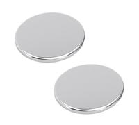 WOFDALY Placas De Acero Inoxidable 304 Hojas Redondas Sólidas Pulidas A Espejo 2PCS Diámetro 35MM Soldabilidad Y Formabilidad Juntas Planas De Metal Plateado,Thickness 1.5mm