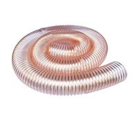 WOFDALY Tubo De Conducto De Aire Industrial De Poliuretano PU, Manguera Flexible De Conducto, Diámetro Interior De 1 Metro 43 MM, Tubo Telescópico para Transporte De Polvo,Thickness 1.2mm