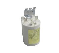 WOFMCKXU Supresor de interferencias de Repuesto for Lavadora de Filtro Potente emi, Compatible con Piezas de reparación de Lavadora de Tambor Little Swan, 1 ud.(White)