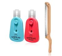 WOFOLiFE Cuchillos de Panadero, Accesorios Para Hornear Pan, Cortador Magnético de Masa, Duradero Cuchillo Para Pan para Hornear Pan de Masa Madre con Sierra de Pan