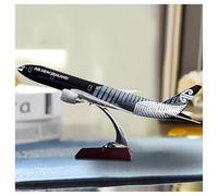 WOGYOZKA Modelo De Avión Pasajeros B777-300ER Air New Zealand, Juguete Simulación, Adornos Estáticos Resina, Colección Amigos Voladores, Regalos(18inch)