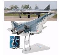 WOGYOZKA Modelo De Avión Su 57 A Escala 1:72 Imitación De Aleación Caza T-50 Avión Furtivo Ruso Decoración Militar Conmemorativa Regalo