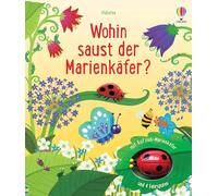 Wohin saust der Marienkäfer?: mit Aufzieh-Marienkäfer und Fahrspuren - interaktives Mitmachbuch für Kinder ab 3 Jahren