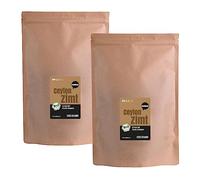 wohltuer bio Ceilán canela gemahlen - Canela polvo I Sabroso y saludable I 100% puro Producto natural I 3,6 g minerales a 100 g