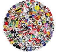 wohn&lebe Pegatinas Skate 301 Piezas Marcas Aesthetic Stikers Maletas Viaje para Cascos Moto Portatil Pegatinas Skate Divertidas Impermeable Ordenador Portatil Stickers Pack Ordenador