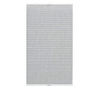 Wohnidee Estor plisado para instalación en el cristal, Estor plisado opaco, Incluye 4 soportes de montaje y 2 manillas de accionamiento, Gris, 60 x 130 cm (AnxAl)