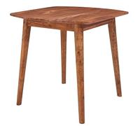 Wohnling WL5.571 Mesa de Comedor, Madera, marrón, 80 x 80 cm