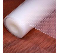 wohomuke Alfombrilla para cajón 35x600cm Protector cajones Cocina EVA Plastico Protector para Muebles (35cmx6m,Transparente)