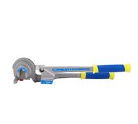 Wohpnle 3 en 1 tubas Bender, 180 grados Tubo de aleación de aluminio Bender Bender Manual de tubería portátil Herramienta de contenido de tubería para el aire acondicionado