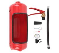 WOHPNLE Botella de Vino de extintor de Incendios de 35 cm Mini Bar, Caja de Bebidas Decorativas con baterías Tablero de Almacenamiento de la Botella de Almacenamiento de la Botella de