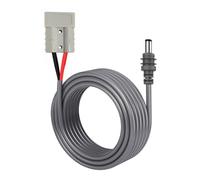 WOHPNLE Cable de alimentación de 2M 6.6 pies con conector Anderson y enchufe de CC, cable de reemplazo de plugnante de plato de cableado de servicio pesado para mini antena de plato y