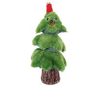 WOHPNLE Canting Dancing Christmas Tree, Swingable Plush Christmas Tree con 8 Canciones Árbol de Navidad para niños Regalos navideños y decoración de la Mesa del hogar (Dancing Stump Christmas Tree)