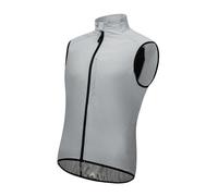 WOHPNLE Chaleco de ciclismo reflectante de alta visibilidad, chaleco unisex ligero a prueba de viento con bolsillo para el pecho y dobladillo ajustable para andar en bicicleta para correr (Es)