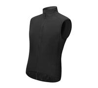 WOHPNLE Chaleco de ciclismo reflectante de alta visibilidad, chaleco unisex ligero a prueba de viento con bolsillo para el pecho y dobladillo ajustable para andar en bicicleta para correr (Es)