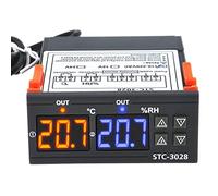 WOHPNLE Digital Aquarium Heater Controller, Greenhouse Thermostat -20 Degree to +80 Defree 00 Percent RH to +100 Percent Accurate Hygrometer Thermometer 110v to 220v Humidity Controller