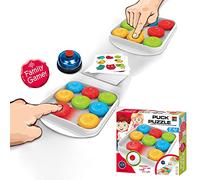 WOHPNLE Juegos de Mesa Inteligentes, Juego de Rompecabezas IQ Focus Operación fácil Usos múltiples Juego de lógica de Hora Punta para niños de 6 años Adultos de 2 a 4 Jugadores