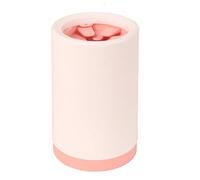 WOHPNLE Limpiador de Patas de, 360 Grados sin callejones sin Salida Lavador de pies de Limpieza efectiva Patas de Silicona Taza de fácil Limpieza Eliminación de Suciedad para Perros, (Large Pink)