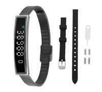 WOHPNLE Smart Hume Band, Watch Whoop Fitness Tracker stöder iOS G Sensor SC7A20H 16.5G Life Water Proof Support Swimming Diving (Black)