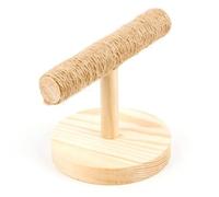 WOHPNLE Soporte Robusto y Seguro para pájaros, Loros, Parque Infantil Seguro para periquitos, Soporte para jaulas de pájaros Tejidas, Juguetes interactivos para cacatúas, Perca de Cuerda