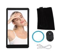 WOHPNLE Wireless Phone Selfie Screen 4.5 Inch 2.4G WiFi Magnetic Back Camera View Display Screen with Remote for Vlogging Live Streaming (Black)