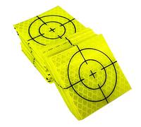 Woideklu 100 Cintas de Marcado Reflectantes para Aplicaciones de Topografía E Ingeniería, 6cmx6cm