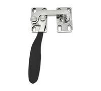 Woideklu Ajustable para La Puerta con Pestillo, Robusta Construcción en Acero Inoxidable, Compresión Ajustable, Apta para Armarios Eléctricos, Derecha 22.2 Cm