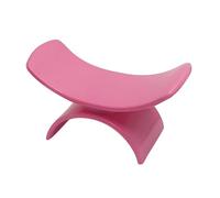 Woideklu Almohada de Mano para Manicura en Forma de U, Almohada para Uñas, Almohadilla Antideslizante para Reposabrazos, Mesa de para Uñas, Regalos Pa, Rosa