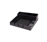 Woideklu Barber Tray Herramientas de Corte de Pelo Keeper Antideslizante Multifuncional con 3 Muescas Portaherramientas de Peluquería Organizador de Es