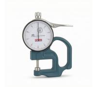 Woideklu Calibrador de Espesor Mecánico Medidor Analógico Indicador de Dial Herramienta de Inspección con Cuerpo Metálico Ergonómico Adecuado para Controles de, 0-10 30mm