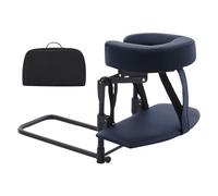 Woideklu Conjunto de Masaje para El Hogar: Diseño Ergonómico con Almohada Facial, Reposacabezas, Reposamanos Ajustable Y Larga Vida útil. Ahorra, Azul Grisáceo, tal como se describe