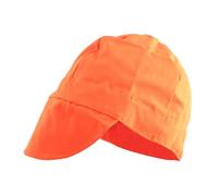 Woideklu Gorra de Soldadura con Capucha Ajustable Y Tejido Transpirable Material Resistente Y Lavable Adecuada para Personal en Procesos de, Naranja