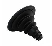 Woideklu Grommet de Silicona para Sellado de Cables con Estructura Flexible Antigolpes y Función Protectora Indicado para Embarcaciones Vehículos Recreativos Yates, Negro