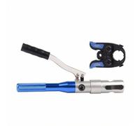 Woideklu Manual de Tubos Crimpadora Hidráulica Alicate r Herramienta de Compresión Equipo de Engaste de 22 Mm Longitud 420 Mm Mango Acolchado Antideslizante, HZ-1525 Con Conector