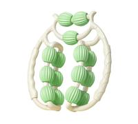 Woideklu Masajeador Muscular de Piernas con Rodillo, Mecanismo de Sujeción de 360 Grados Y Mango Antideslizante para Un Cuidado Muscular Específico. Fabricad, Verde