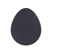 WOIWO 5 pares (10 piezas) antideslizantes autoadhesivas para zapatos de zapatos, almohadillas protectoras de goma para zapatos de tacón negro