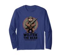 Wojtek Bear Soldado Artillería Manga Larga