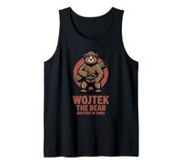 Wojtek Bear WWII Historia Militar Camiseta sin Mangas