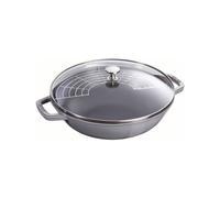 Wok 30 cm Staub Hierro fundido 40511-462-0 Gris grafito