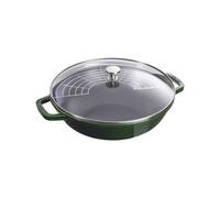 STAUB Wok Albahaca 30cm de Hierro Fundido