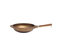 Wok 32 cm Luchetti K360 Aluminio fundido a presión K3280K2T_M Oro