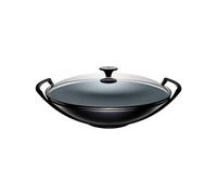Wok 36 cm Le Creuset Hierro fundido 25304360000460 Negro Mate