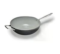 Wok Alluflon Moneta 32cm 0005394332 ARMONIA FINEGRES Doble Mango Negro