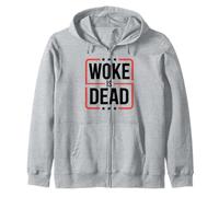 Woke Is Dead Sudadera con Capucha