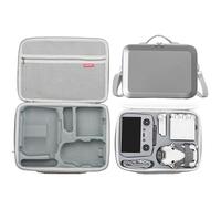 WOKEMA FATHE & I MINI - Funda protectora de transporte rígida para accesorios DJI Mini, Pro 4/3 Gris, Drone 4Pro Mini - Funda para DJI Mini 4Pro 3P