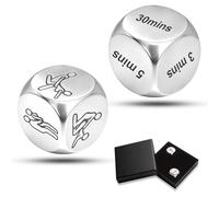 WOKICOR Dados de 2 piezas para citas nocturnas para parejas de sexo con calendario de Adviento, relleno para hombres, regalos para parejas