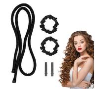 WOKICOR Rizador de Pelo Sin Calor, Rizos Sin Calor Durante la Noche con Rizadores de Pelo Sin Calor y Heatless Hair Curlers, Ondas Sin Calor Naturales para Cabello Largo o Mediano