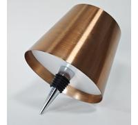 WOKWOYIO Lámpara inalámbrica de botella, lámparas inalámbricas recargables, control táctil, atenuación continua, 3 temperaturas de color, kit de lámpara de botella para bar, restaurante, decoración de