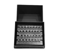 Wokyo Kit de moldes para carillas dentales de resina compuesta, para restauración temporal de los dientes, 32 piezas de diferentes formas disponibles, resistente al calor